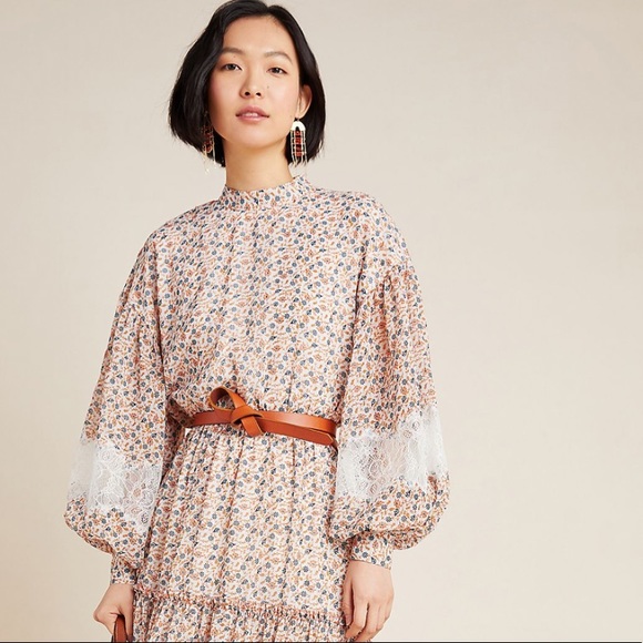 Sachin & Babi Rosalyn Tiered Lace Maxi Dress - Picture 10 of 15